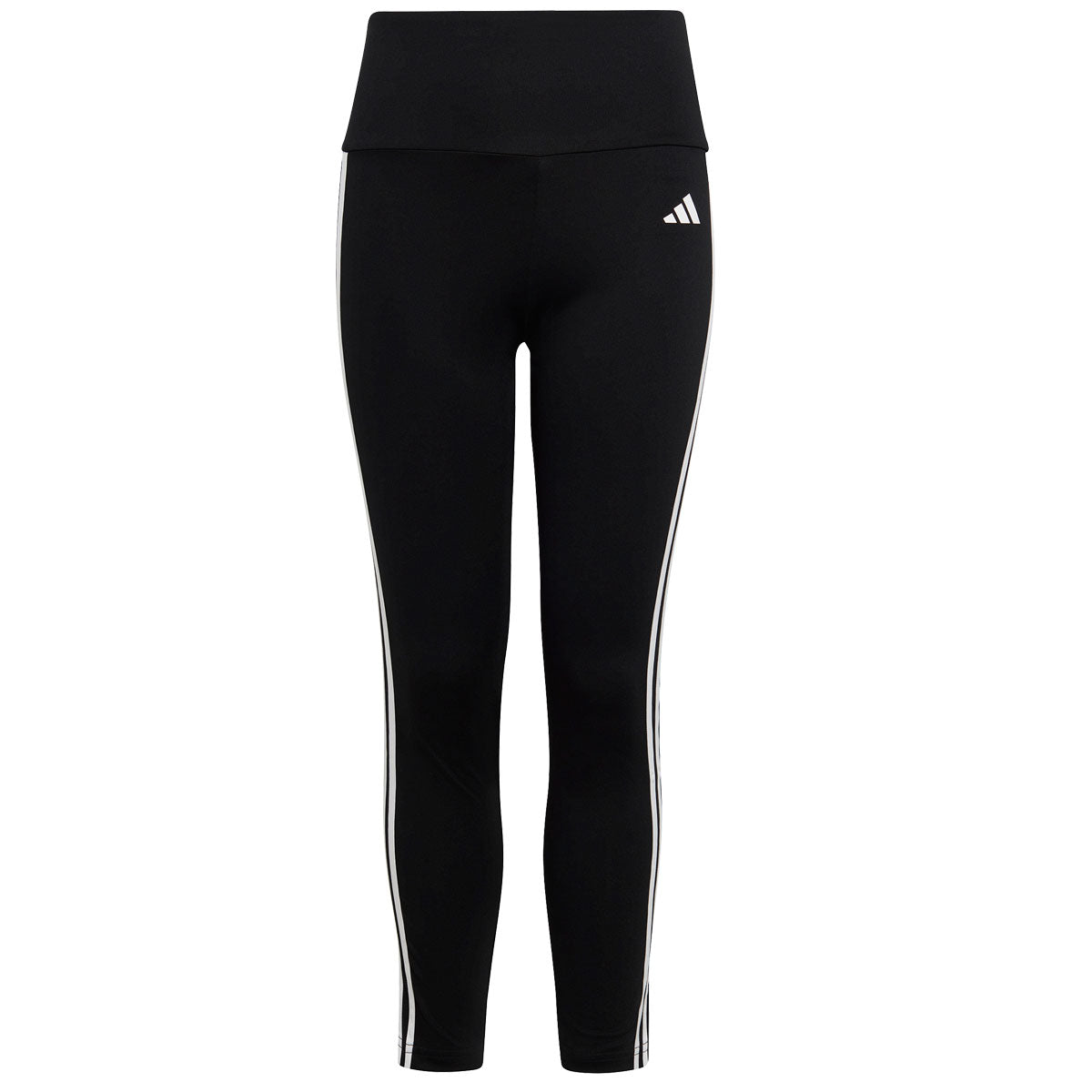 adidas Essentials 3 Stripe Leggings - Girls - Black/White