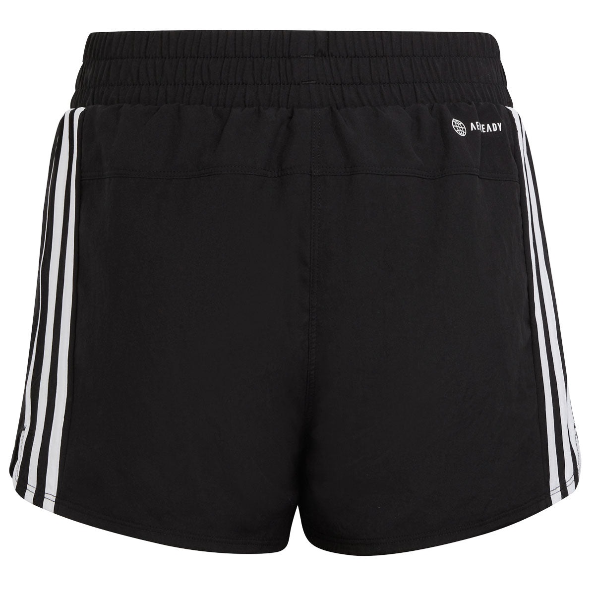 adidas Essentials Aeroready 3 Stripes Shorts - Girls - Black/White