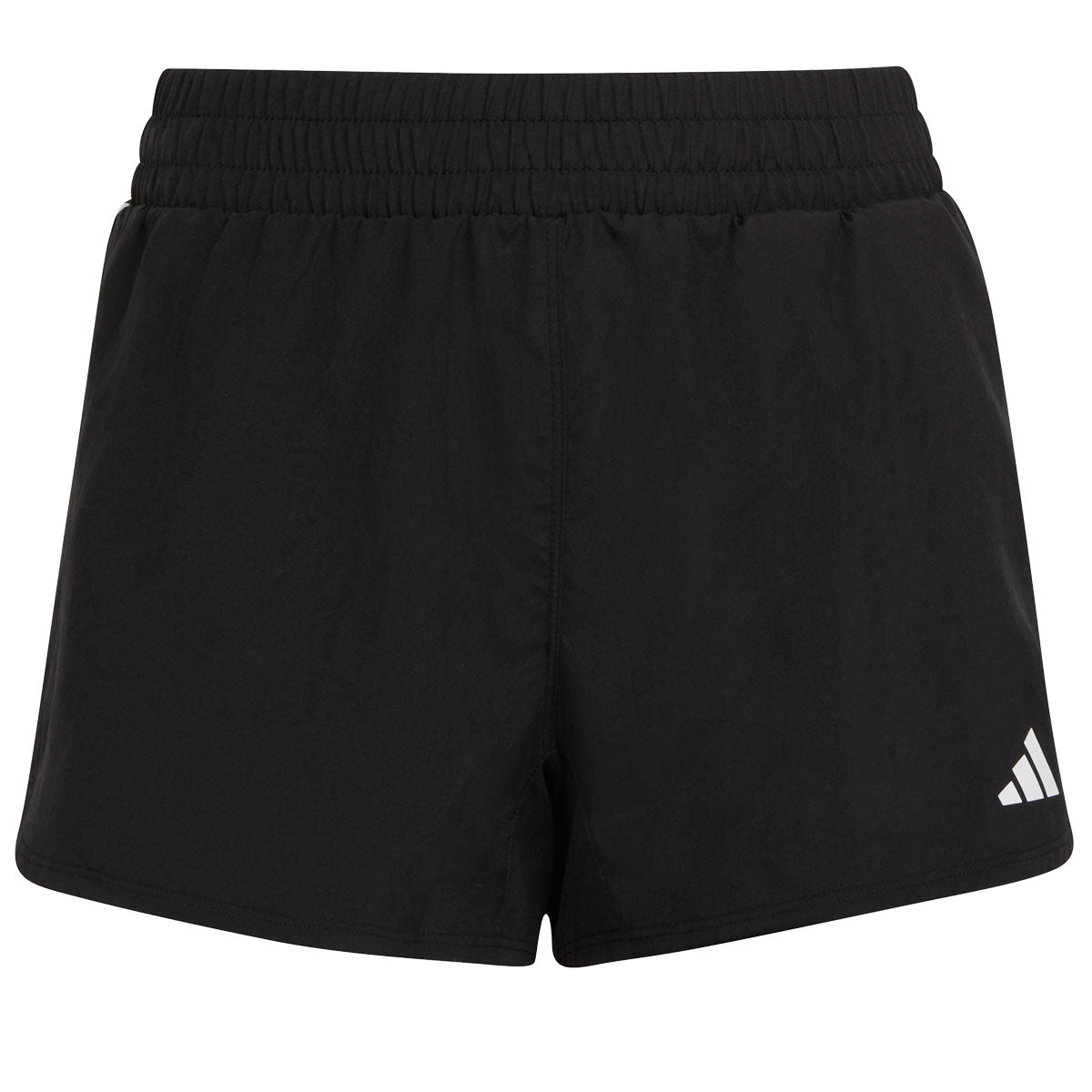 adidas Essentials Aeroready 3 Stripes Shorts - Girls - Black/White