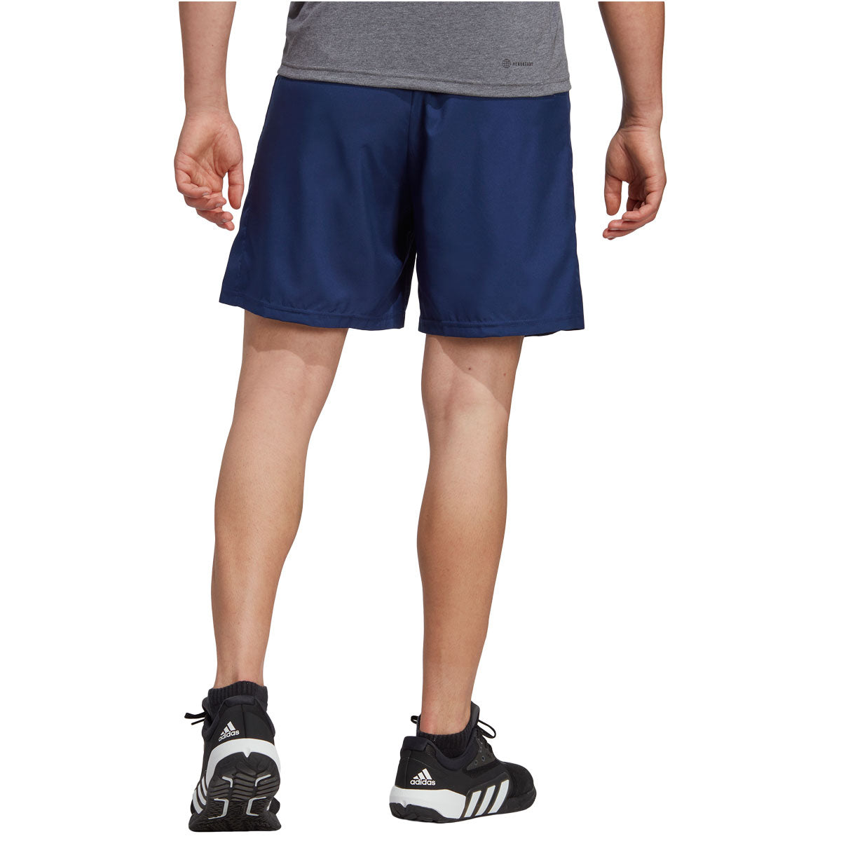 adidas Training Essentails Woven 7 inch Shorts - Mens - Dark Blue/White