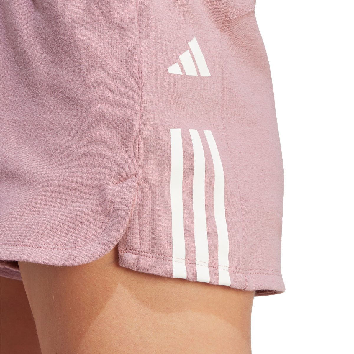 adidas Train Essentials Cotton Shorts - Womens - Wonder Orchid