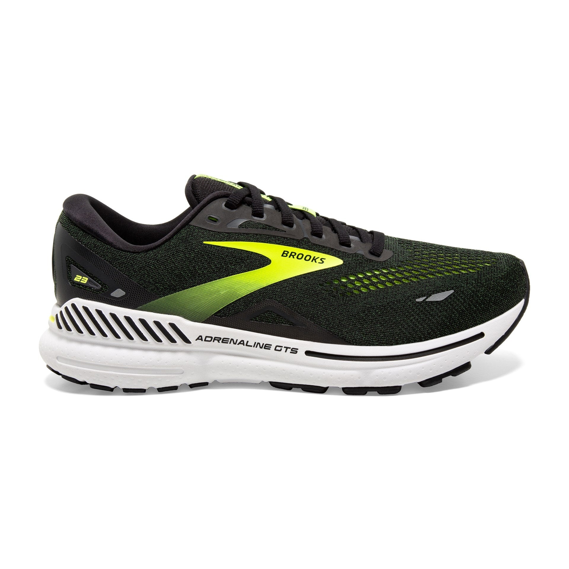 Brooks Adrenaline GTS 23 Running Shoes - Mens - Black/Nightlife/Ebony