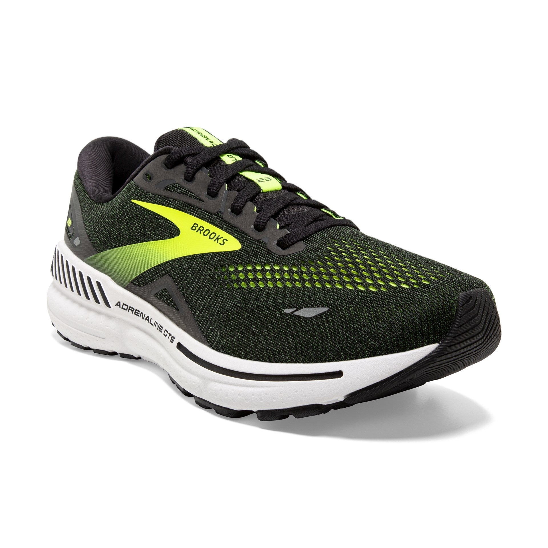 Brooks Adrenaline GTS 23 Running Shoes - Mens - Black/Nightlife/Ebony