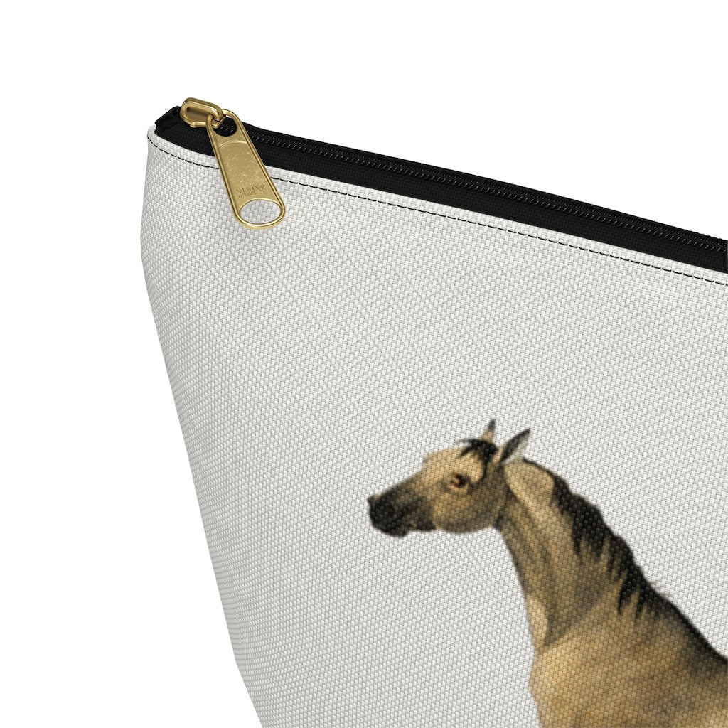 Personalized Horse T-bottom Pouch