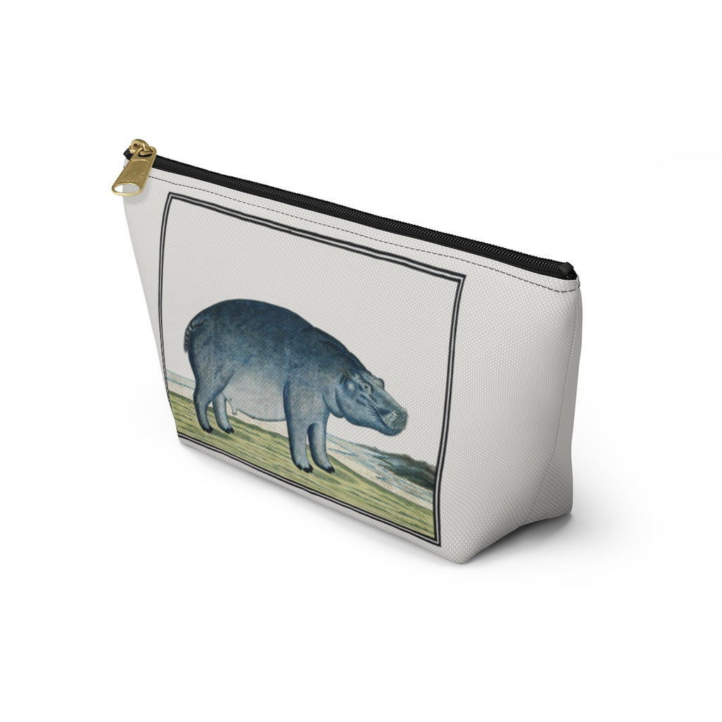 Personalized Hippo T-bottom Pouch