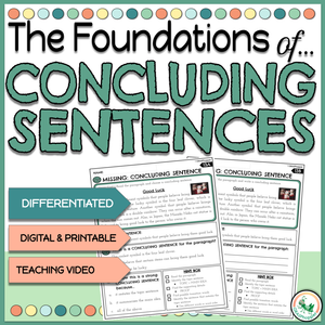 teaching concluding sentences