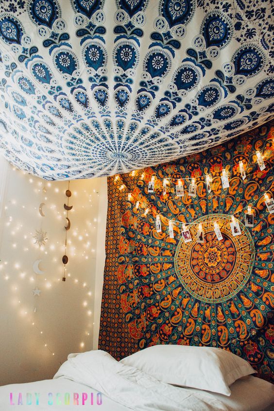 15+ brilliant ideas for using your wall tapestry in innovative