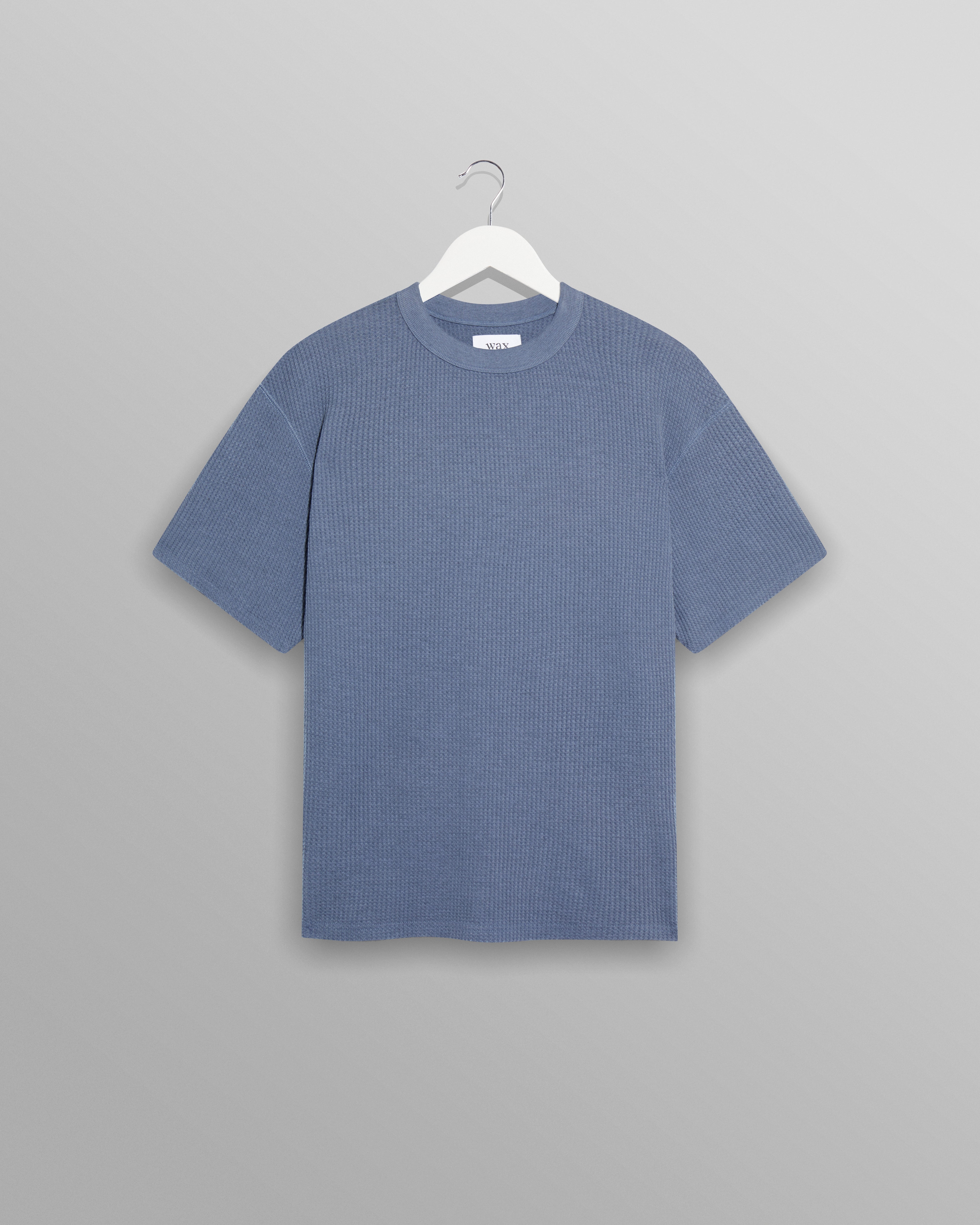 Milton t-Shirt Blue Waffle / XXL