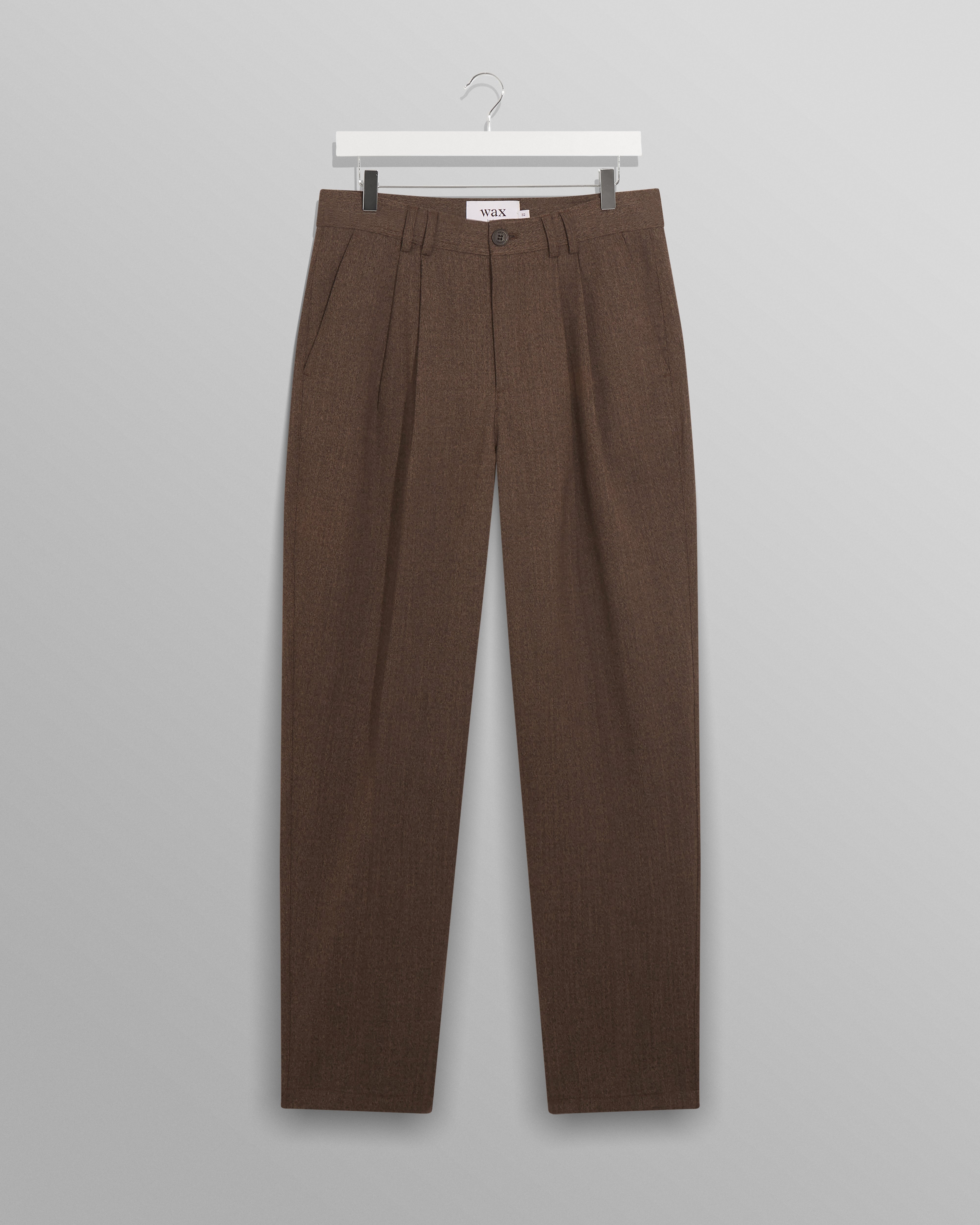 Raleigh Pleat Trousers Brown / 38 product