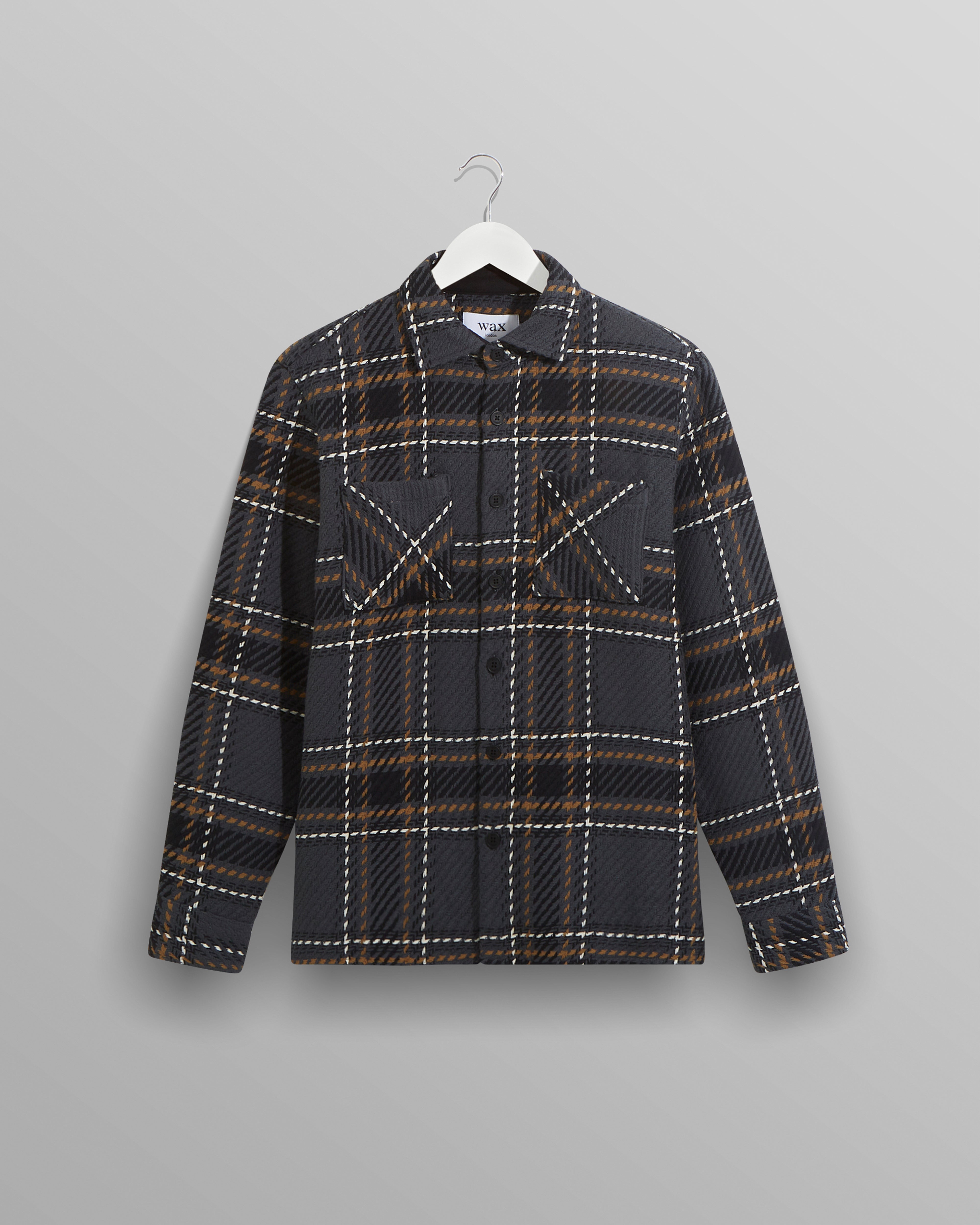 Whiting Overshirt Grey/Black Beckley Check / XXL product
