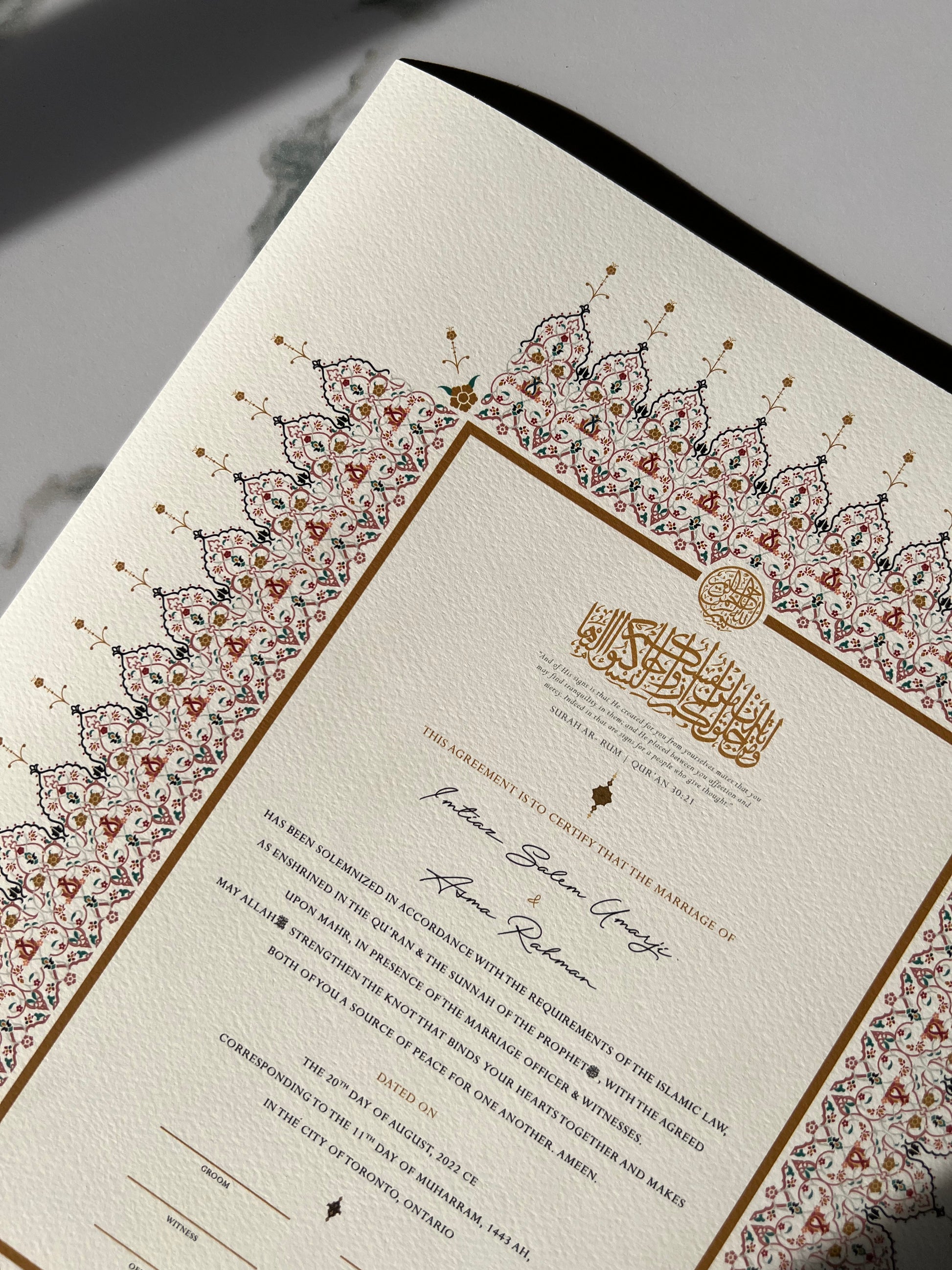 gold-nikkah-certificate-decorated-muslim-marriage-contract