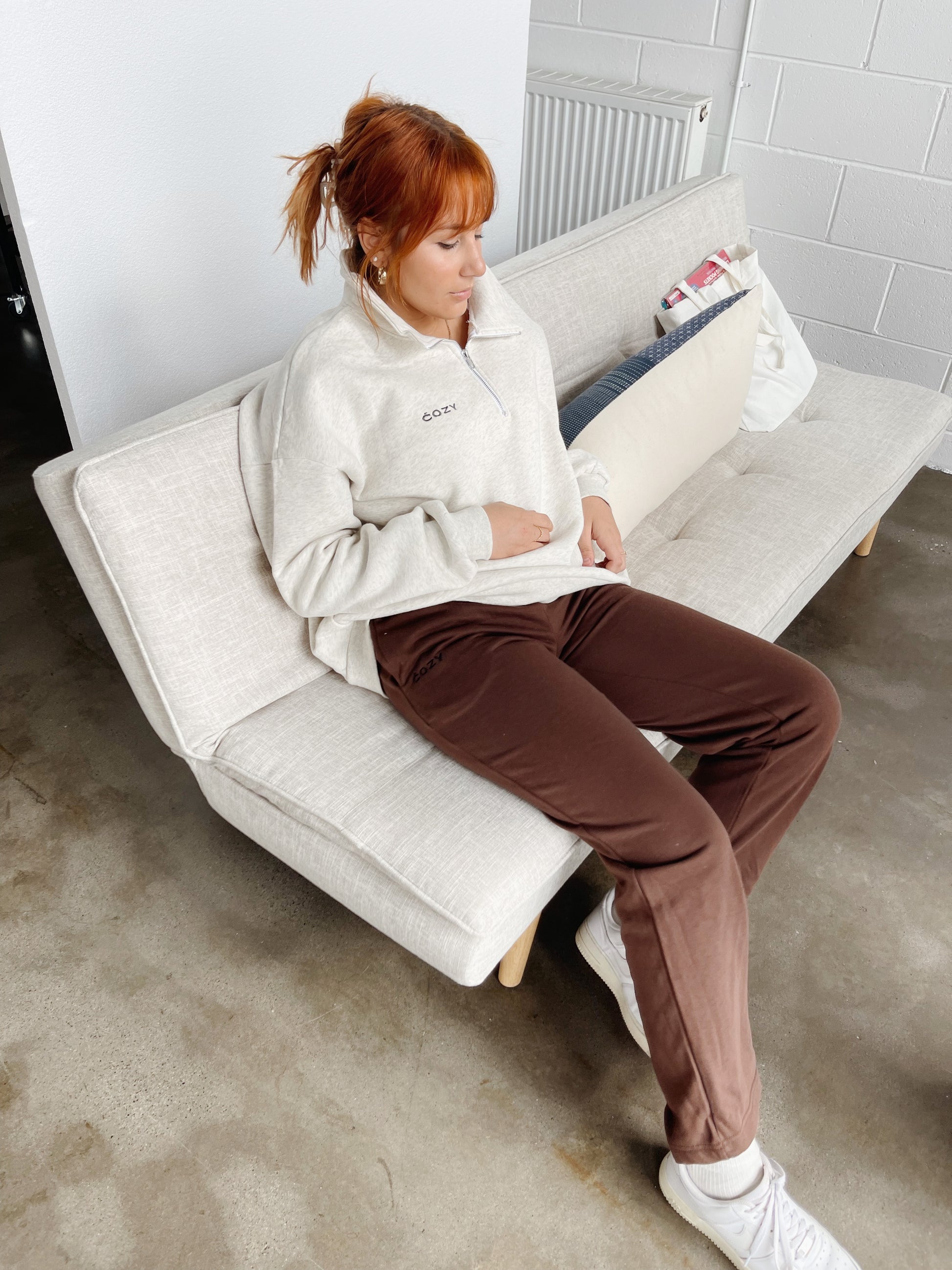 ADULT straight leg sweatpants - CHOCOLATE – ĆOZY