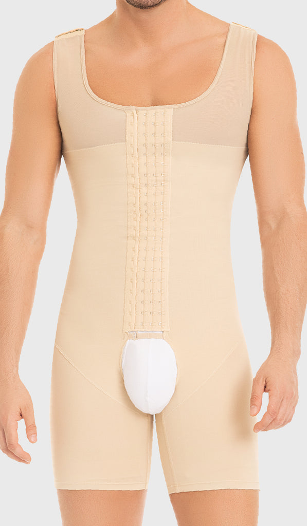 Short girdle with abdominal reinforcement F00463 by Fajas M&D® –