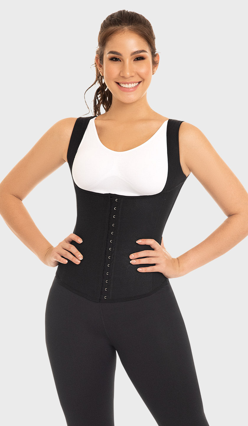 FAJA FANTASY 309C POSTURE CORRECTOR VEST WITH SLEEVE – Fantasy Lingerie NYC