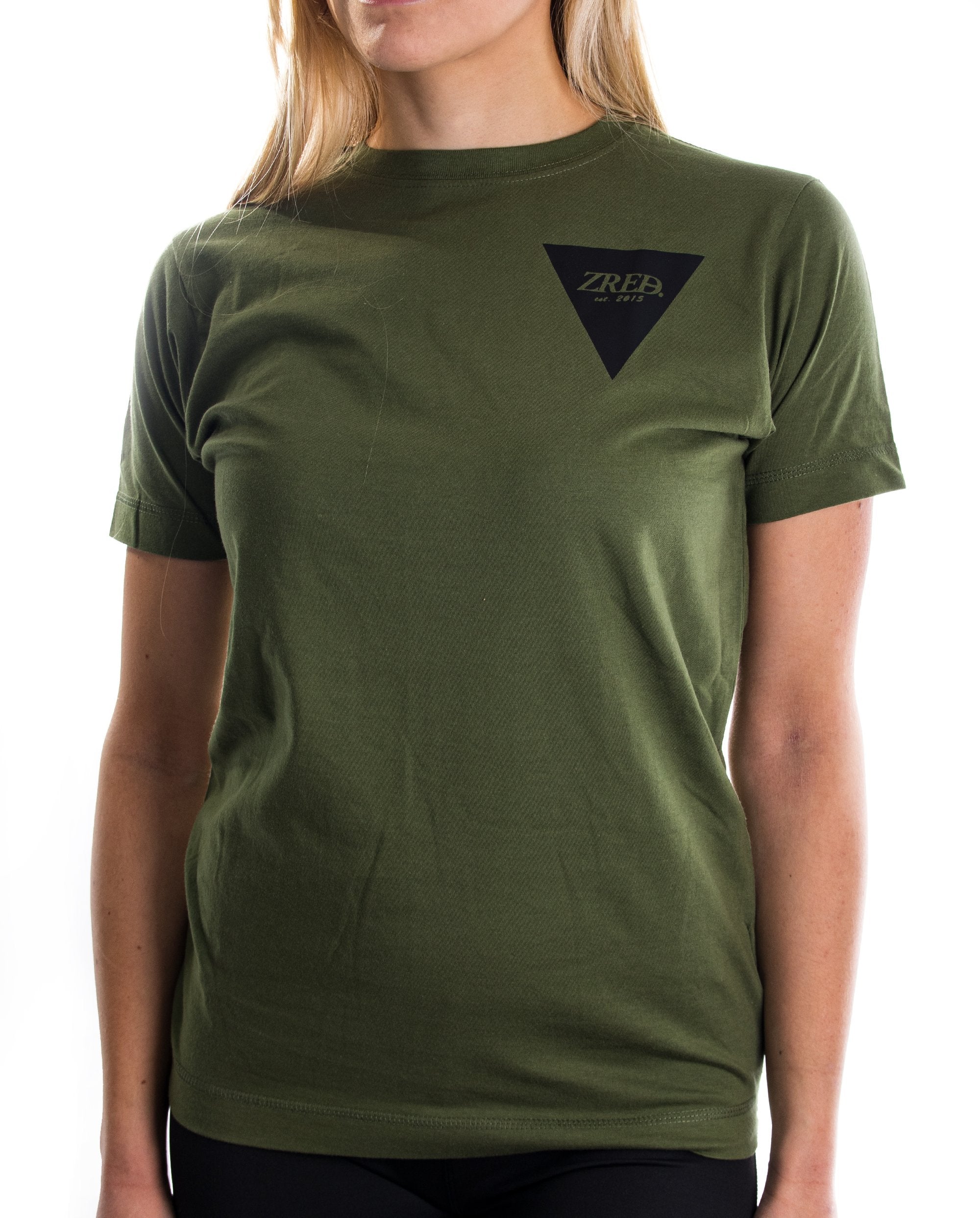 army green shirts ladies