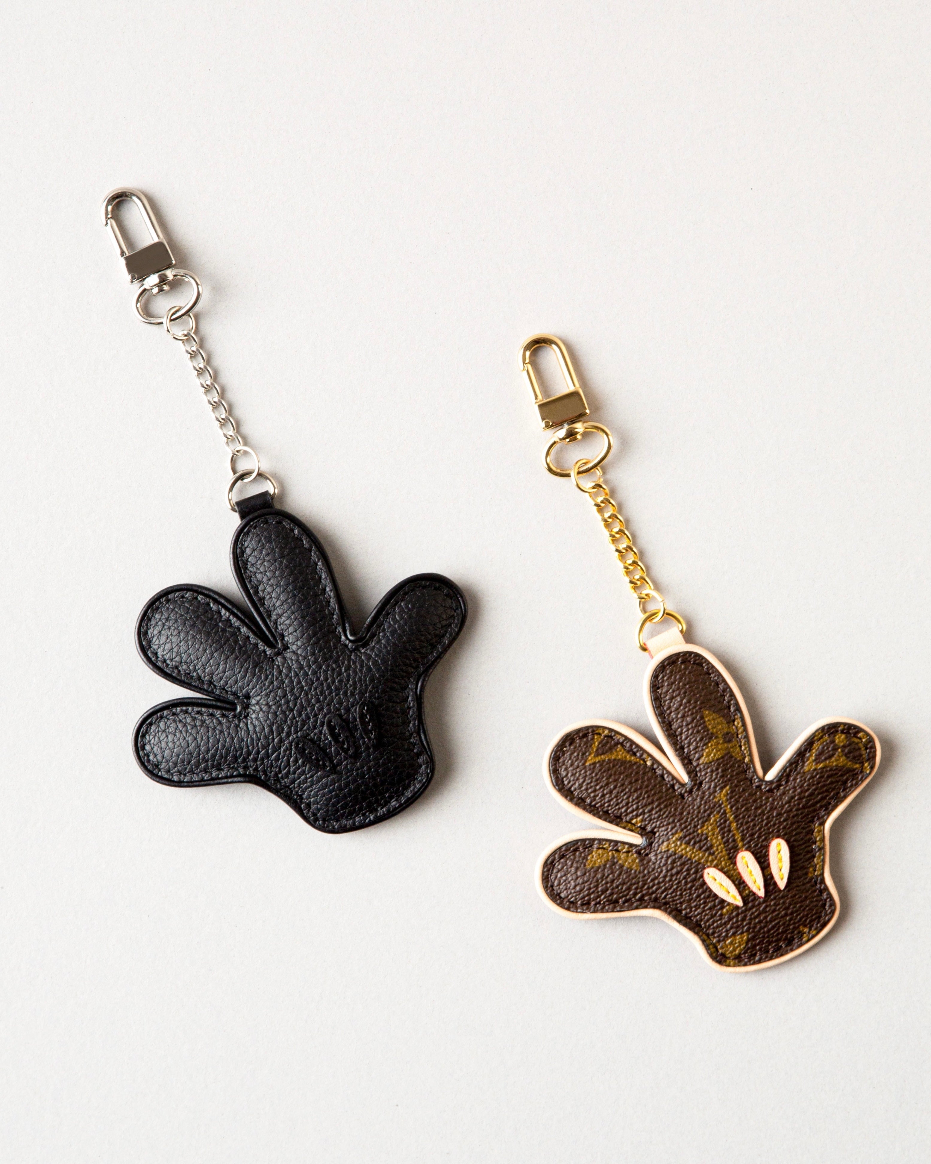 lv mickey mouse keychain