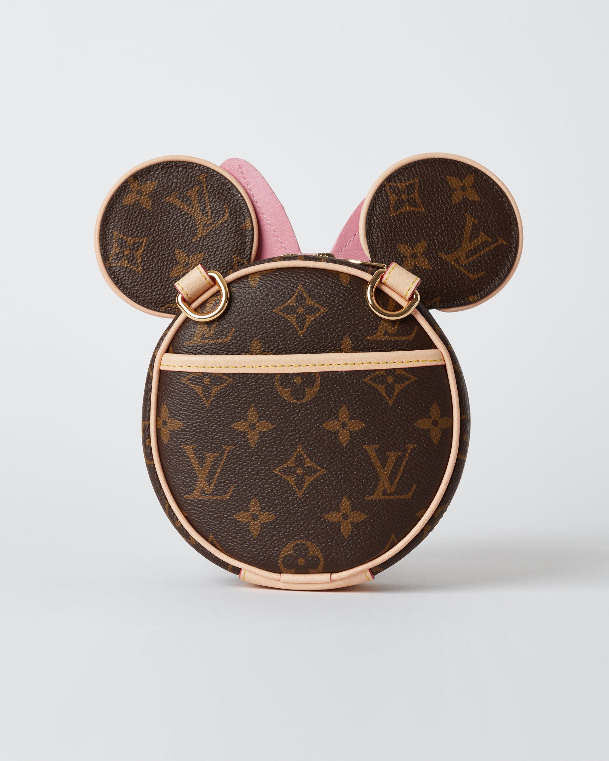 Hand Painted Louis Vuitton Zippy Coin Purse w/ Minnie Mouse