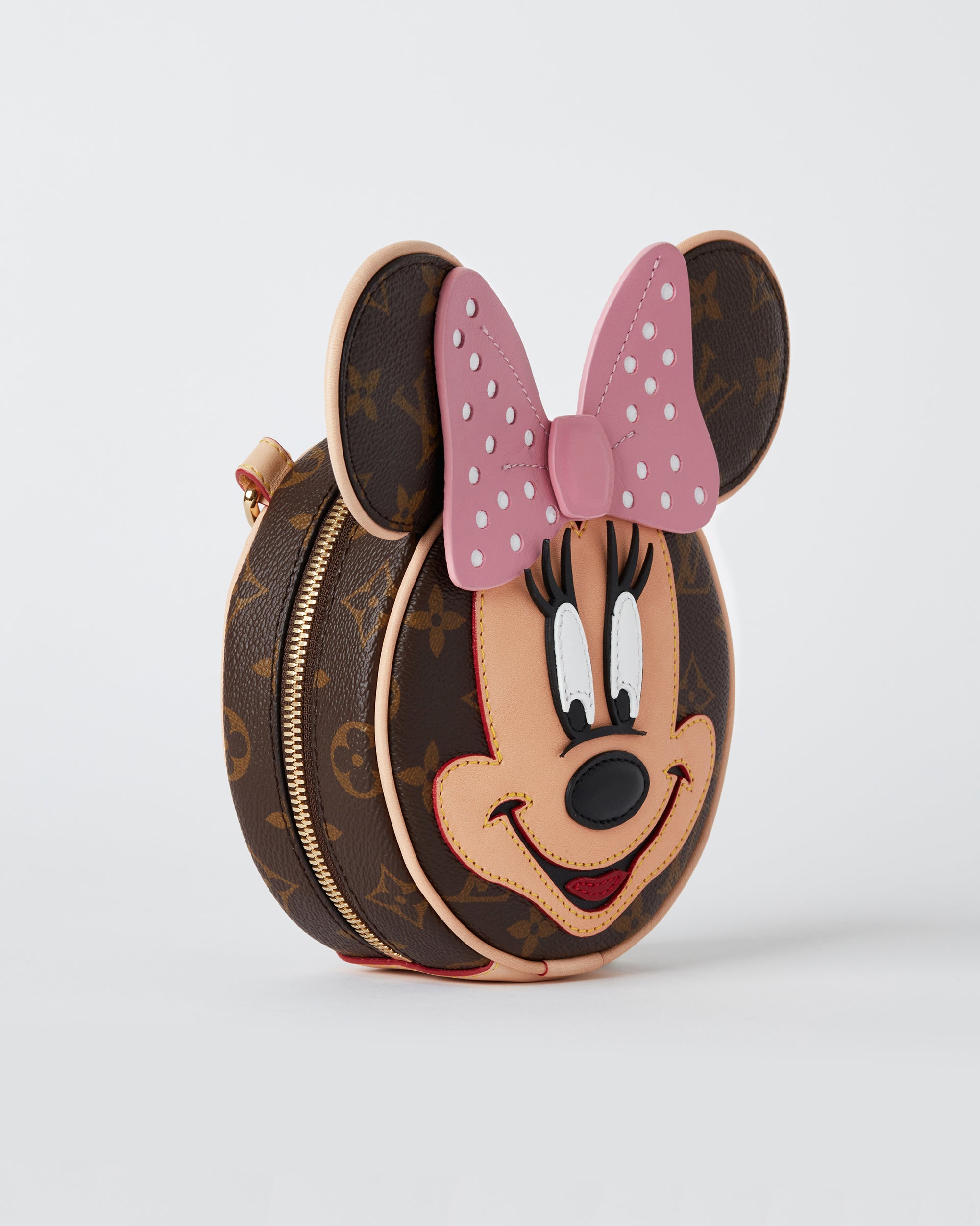 NTWRK Exclusive Sheron Barber Black Minnie Mouse Crossbody Bag