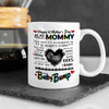 64120-Personalized Mother&#39;s Day Gifts For Mommy To Be Happy First Mothers Day Gift For Mom From The Bump Ultrasound Mug H0