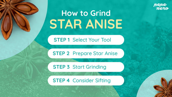 how to grind star anise by hand