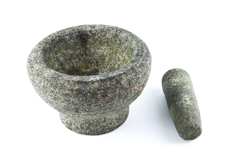 basalt mortar and pestle