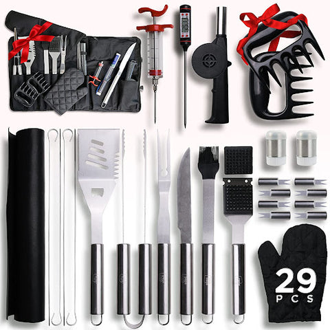 Pepe Nero 29 Piece Grill Set