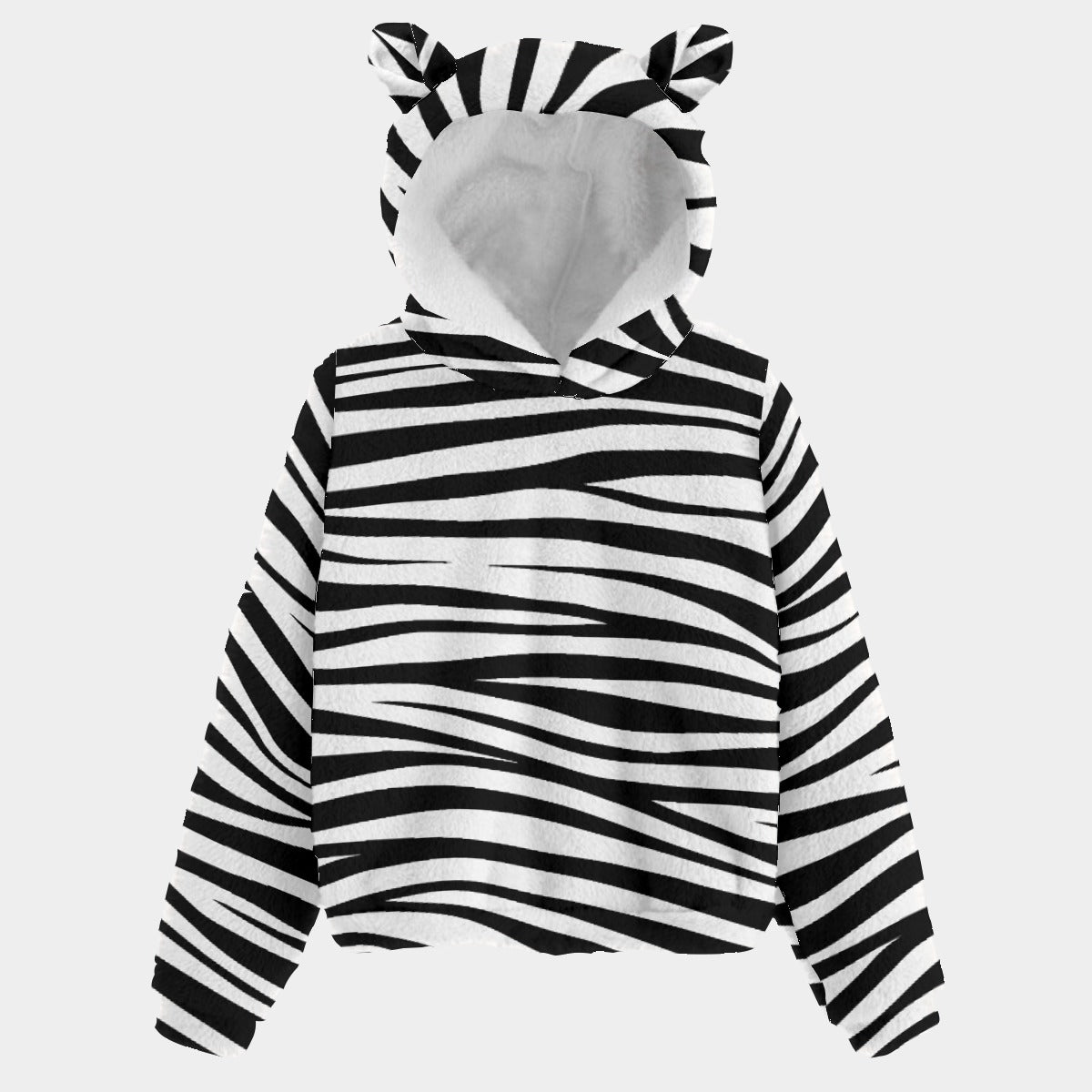 Azeeda 'Tiger' Children's Hoodie/Hooded Sweater 7-8 Years (KO00022838)