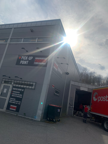 Fighter Sports pick-up point: Grorudveien 120, 1053 Oslo