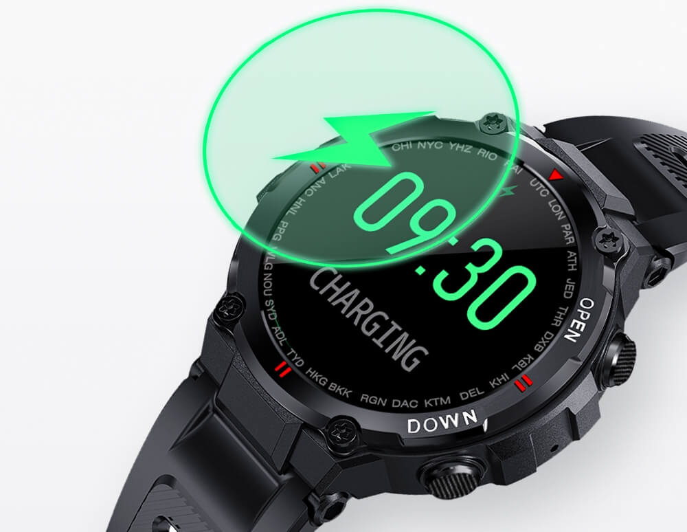 smartwatch for men, tough fitness smartwatch