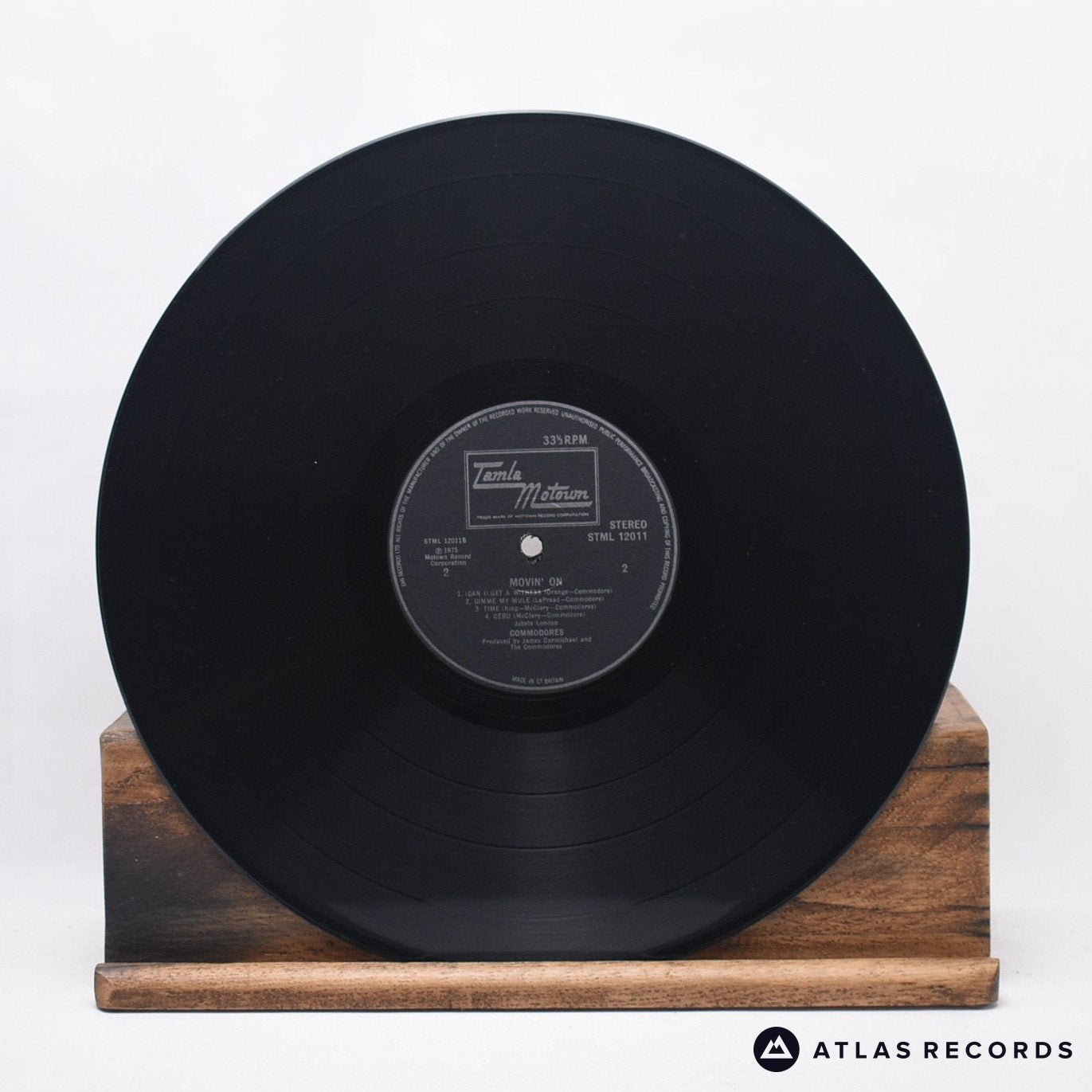 Commodores Movin' On LP Vinyl Record EX/EX – Atlas Records