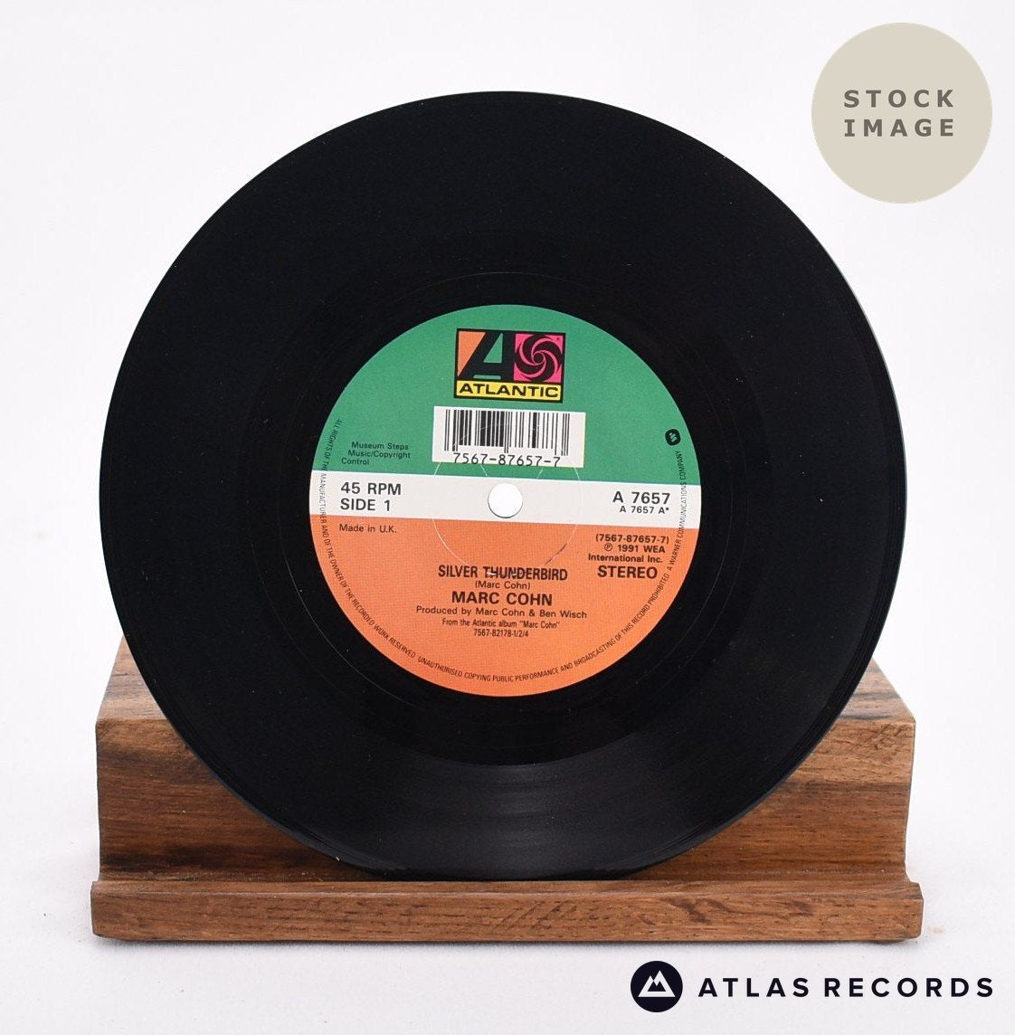 Marc Cohn - Thunderbird - 7" Vinyl Record – Atlas