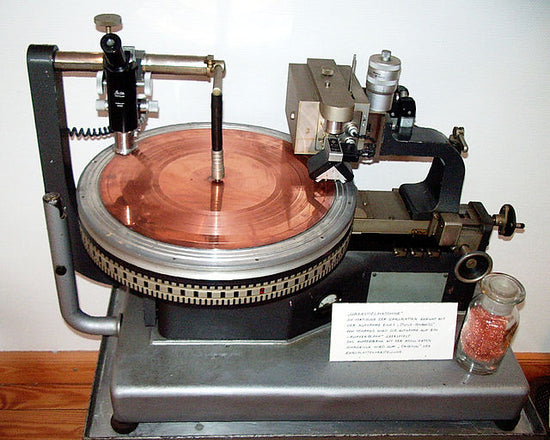 Copper Plate on Neumann Lathe - DMM