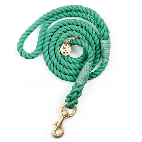 green rope lead