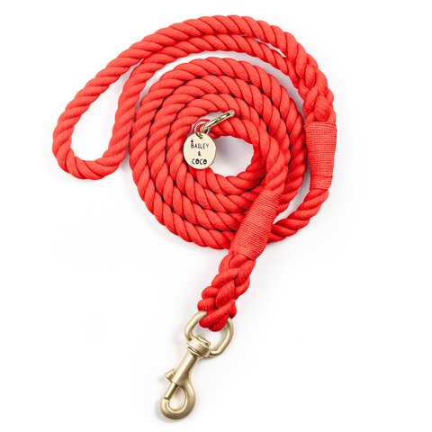 red rope lead