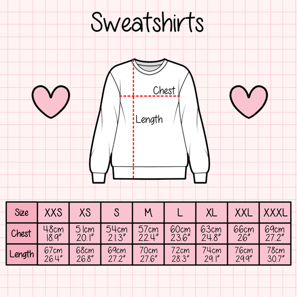 Bailey & Coco sweathshirt clothing size chart