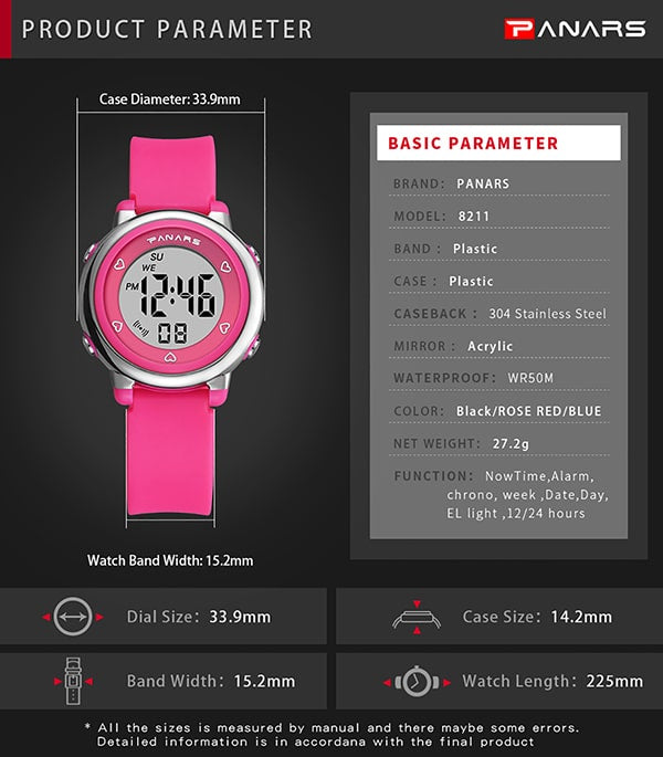 Digital Watches for Girls