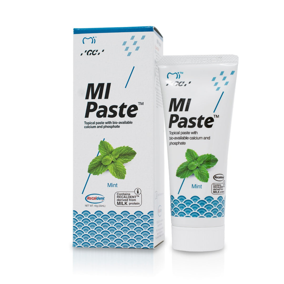 GC America MI Paste Plus Assorted Pack Contains: 2 Tubes (40g ea) of Melon,  Mint, Strawberry, Tutti Frutti & Vanilla