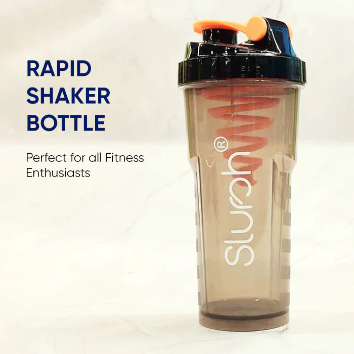 Pure Form Shaker Bottle with Blender Ball, 600mL