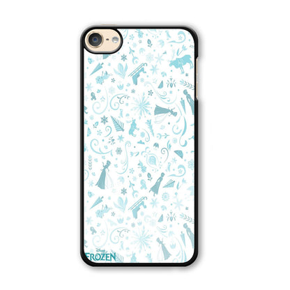 Frozen White Wallpaper iPod Touch 6 Case