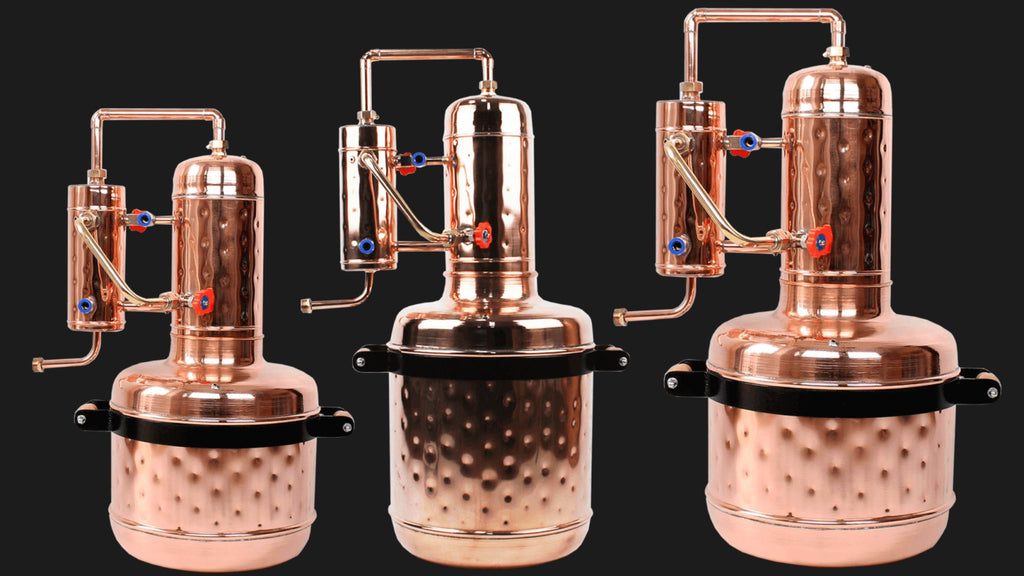 Varieties of Alcohol Distillers for home distillation