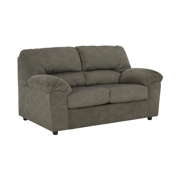 Petillia - Loveseat - Sandstone Fabric – North Bay Discount Furniture