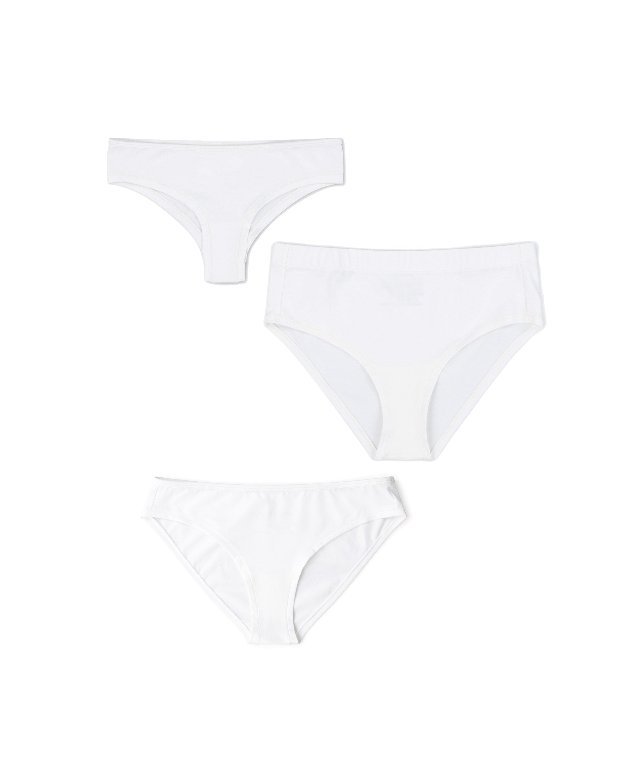 White Airtex Briefs 100% Cotton Eyelet Full Knickers Underwear Pants -  White, OS (UK 14-16)