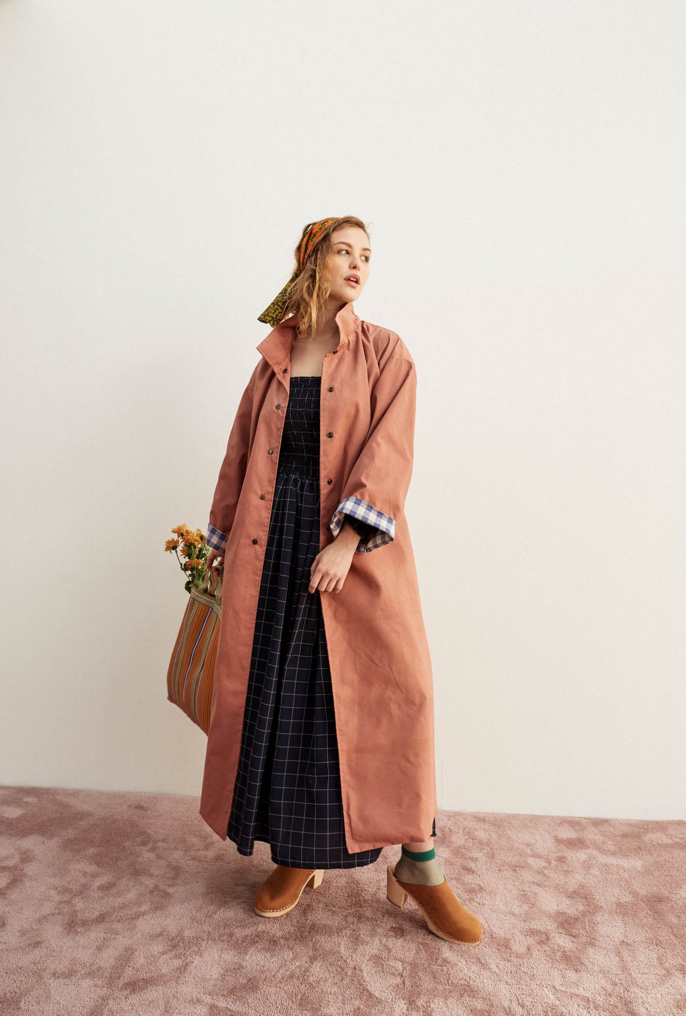 Dusky Pink Trench Coat – What Mother Made