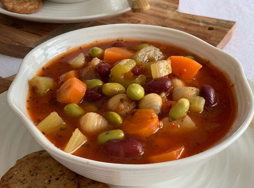 Trio de soupes de légumes en conserve - Recette par épicétout