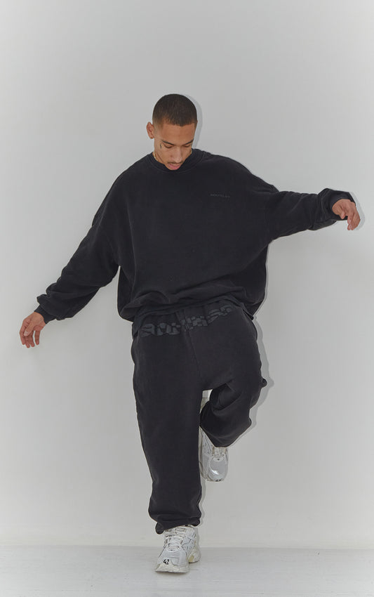 STING SWEATPANTS - Washed Black – SOUTHST UK