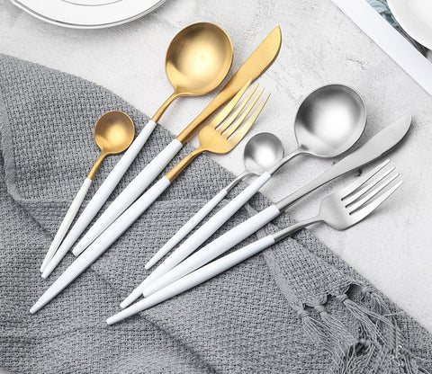 stainless steel cutlery fork knife tea table spoon