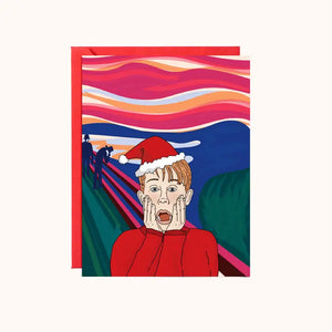 Home Alone Scream Mashup Christmas Holiday Card - Geektopia by KAC