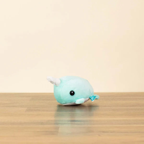 Mini Narwhali the Narwhal Teal Plush