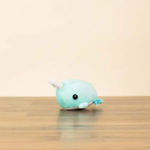 Mini Narwhali the Narwhal Teal Plush - Geektopia by KAC - Plush Narwhal