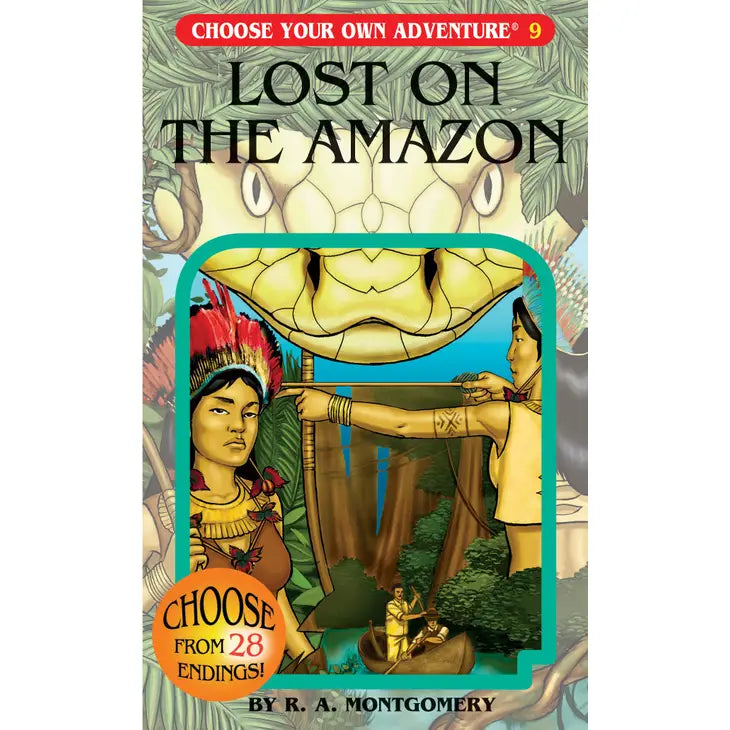 Lost on the Amazon Choose Your Own Adventure Book #9